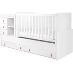 Kikkaboo Бебешка мултифункционална кошара Kikkaboo - Lorena, White (31003040020)