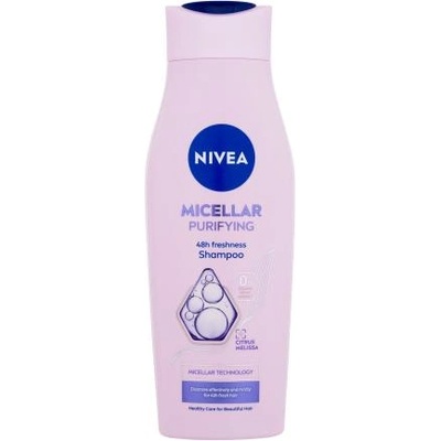 Nivea Micellar Purifying Shampoo 400 ml мицеларен шампоан за дълбоко почистване за жени