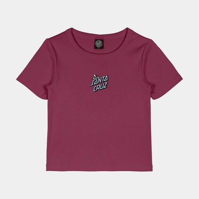 SANTA CRUZ tričko Flutter Flash T Shirt Sangria SANGRIA