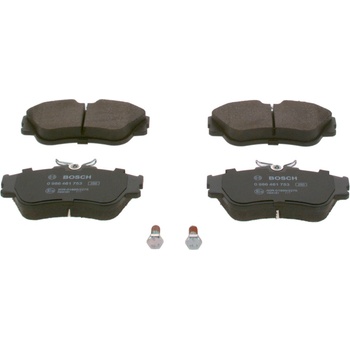 Sada brzdových platničiek kotúčovej brzdy BOSCH 0 986 461 753