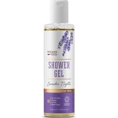 WoodenSpoon sprchový gel Levandulové noci 200 ml