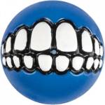 Rogz Grinz Ball S- Кучешка играчка гумена топка с отвор за лакомства 4, 9 см. синя