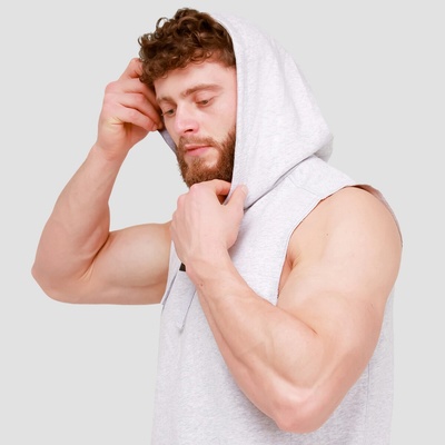 GymBeam pánska vesta Unity Grey