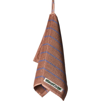 Bongusta Плажна кърпа Bongusta Naram Guest Towels Beach towel - Camel / Ultramarine - размер 30 x 50 cm (581-0259-0611)