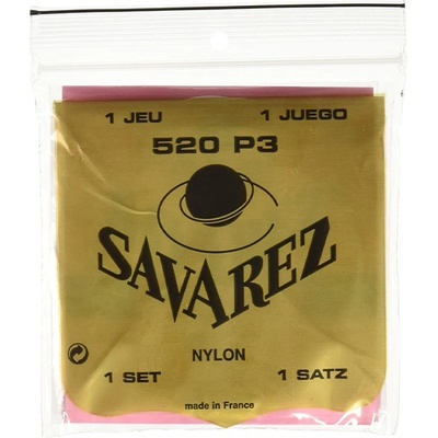 Savarez 520P3, Струни за класическа китара, Нормално напрежение (SVRZ520P3)