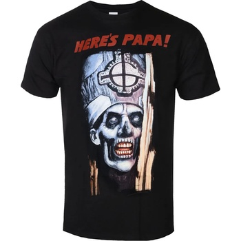 Image 1 of ROCK OFF мъжка тениска Ghost - Here's Papa - ROCK OFF - GHOTEE27MB