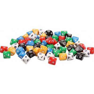 Dice Set AC10 házecí kostky sada 6 x 10 ks balení 1 sada