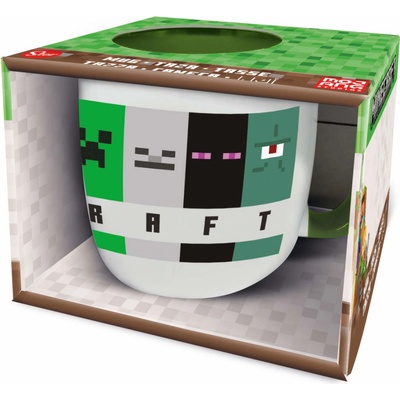 STOR Hrnček keramický Minecraft 380 ml