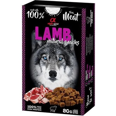 Alpha Spirit Dog Natural Snack Lamb 80 г