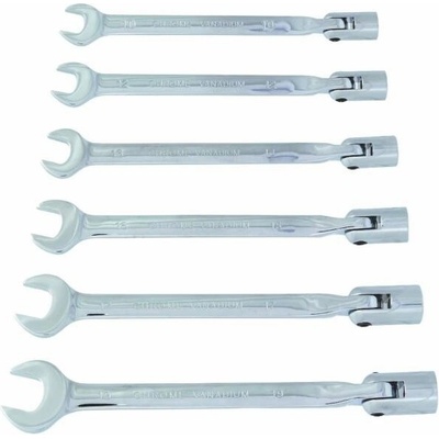 NEO Tools sada klíčů s hlavicemi na kloubu 10-19 6dílů - NE09-115
