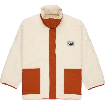 Quiksilver Дамско поларено яке Quiksilver Women's Minto Sherpa Fleece jacket - Snow White (105-6241-0112)