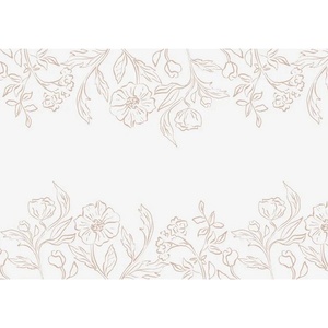 Party Design Нетъкан Тишлайфер с Флорален Десен 40 x 500 cm (BF6)