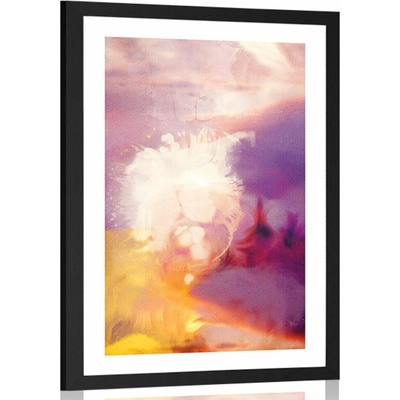 Plakát s paspartou kouzelná směs barev - 40x60 no frame