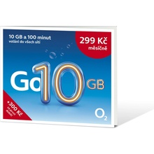 O2 Predplatená karta Go 10 GB SMALLPGO.0X10G51
