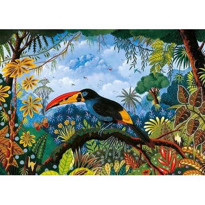 Pieces & Peace - Puzzle Toucan Bleu - 1 000 piese