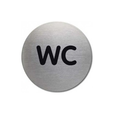 Piktogram WC text