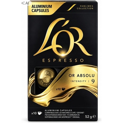 L'OR Or Absolu 10 kapsúl do kávovaru Nespresso