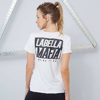 LABELLAMAFIA Dámske tričko Essentials White