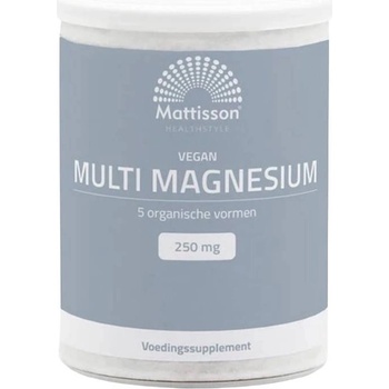 Mattisson Healthstyle Vegan Multi Magnesium, 250 mg, 200 g, Mattisson Healthstyle (MT2304)