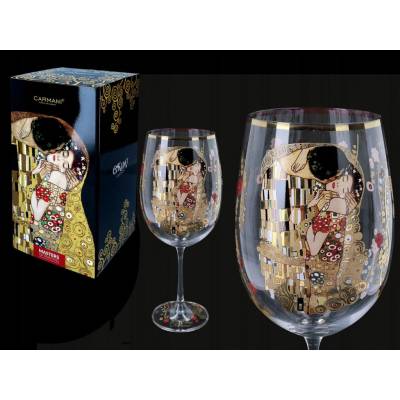 Carmani Sklenice na víno Klimt bezbarvá 640 ml