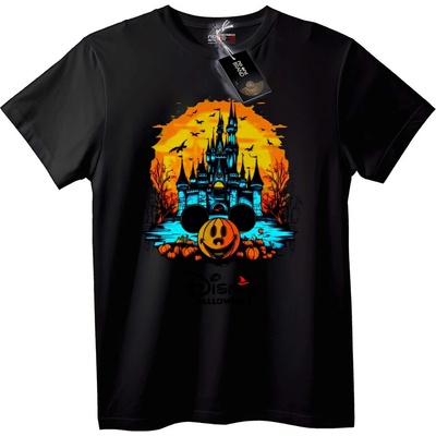 NOONEBRAND Тениска Disney Halloween Замък - S, White