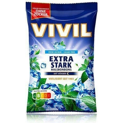 Vivil Extra silný mentol + vit. C 60 g