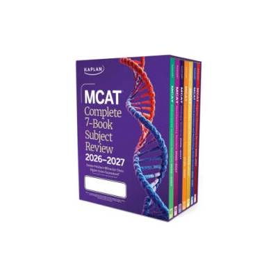 MCAT Complete 7-Book Subject Review 2026-2027, Set Includes Books, Online Prep, 3 Practice Tests | Kaplan Test Prep