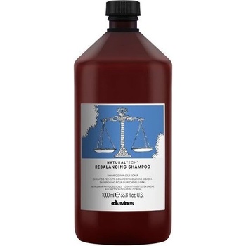 Davines NATURALTECH Rebalancing šampon pro pokožku s nadměrnou tvorbou mazu 1000 ml