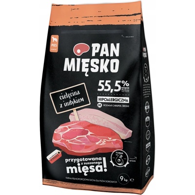 Pan Mięsko s hovězím a krůtím masem 9 kg