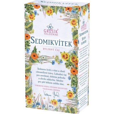 Grešík Sedmokvietok bylinný čaj sypaný 40 g