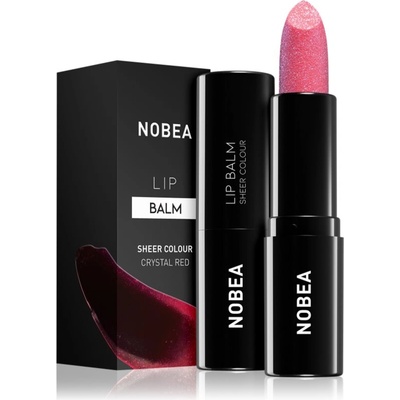 NOBEA Day-to-Day Lip Balm хидратиращ балсам за устни цвят Crystal red 3 гр