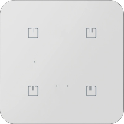 ELKO EP Rfdw-271/w Безжичен стъклен смарт ключ с димер (8895)