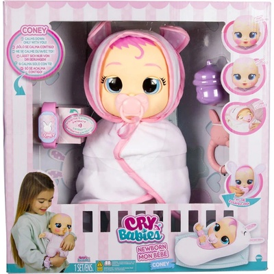 IMC Toys Кукла IMC Toys Cry Babies - Новородено бебе Coney (911284)