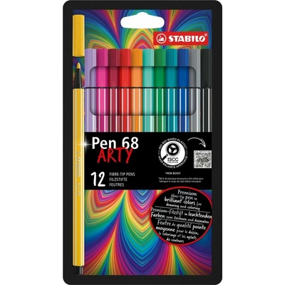 Stabilo pen 68 Brush Arty 12 ks 568/12-21-20