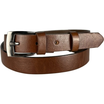 Penny Belts Dámský kožený opasek 2508-48 hnědý