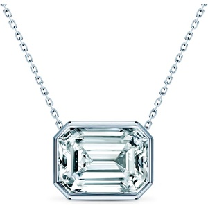 SAVICKI Колие от бяло злато 585, бял диамант, 0, 08К, 42 см - savicki - 1 320,19 лв