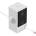 Baseus PowerCombo Power Sstrip 65W - разклонител с 1 изход и вградени 1xUSB-A, 1xUSB-C изхода за мобилни устройства (бял)