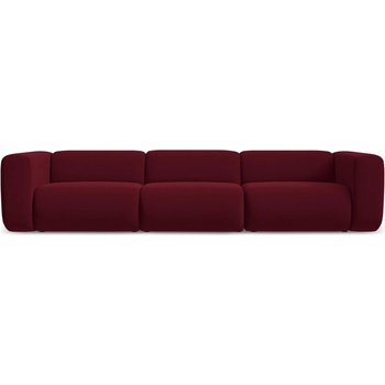 makamii Бордо кадифен диван 319 cm Ekahi - Makamii (EKAHI_4S_3_P1_C14)