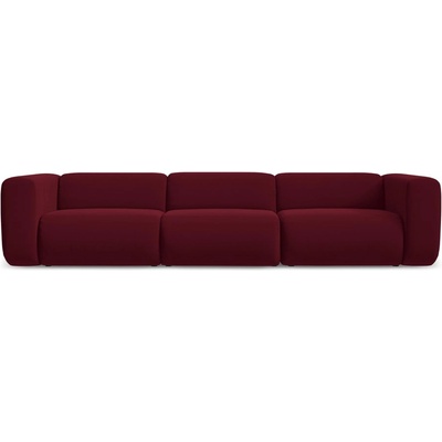 makamii Бордо кадифен диван 319 cm Ekahi - Makamii (EKAHI_4S_3_P1_C14)