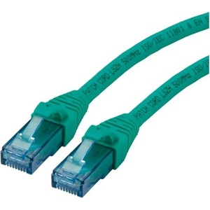 Roline Patch кабел UTP CAT6a LSOH, защита от издърпване, 1, 5 m, зелен 21.15. 2734-100 (21.15.2734-100)