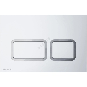 Ravak X01739 - Бутон за промиване TWIN 24, 7x16, 5 cm, бял (RK0032)