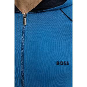 HUGO BOSS суичър с цип и качулка мъжки от памук с еластан Mix&Match Jacket H (50515313) - answear - 82,13 лв