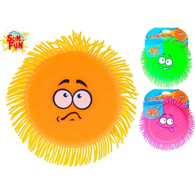 Míč vodní frisbee 13cm 3barvy na kartě