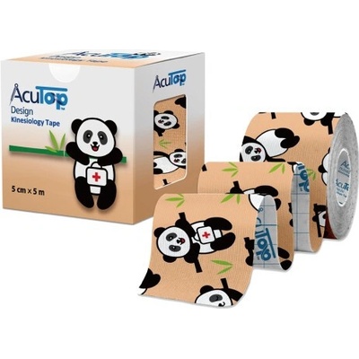 AcuTop tejp béžový panda 5 cm x 5 m