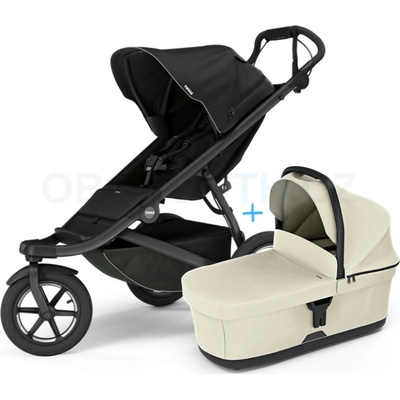 Thule Urban Glide 3 Black s magnetickou sponou 2025 + vanička Soft Beige