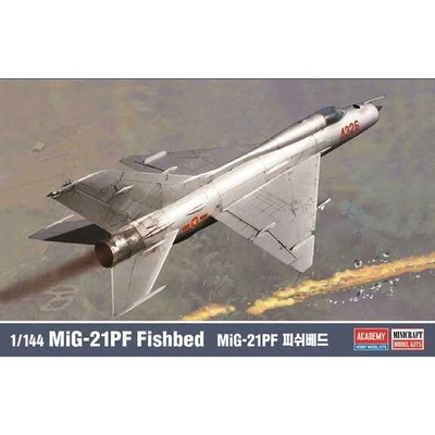 ACADEMY Model Kit letadlo 12664 MIG-21PF FISHBED 1:144