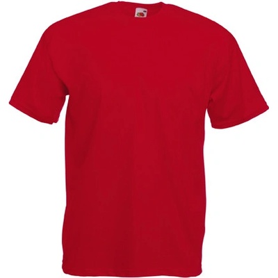 Fruit of the Loom pánske tričko brick red