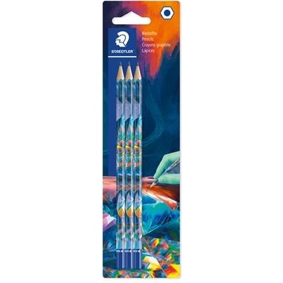 STAEDTLER Графитен молив, HB, шестоъгълен, STAEDTLER "170 BK3-1", Multiversum 170BK3E2-1 (170BK3E2-1)