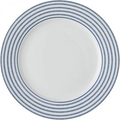 Dezertní talíř Candy Stripe blue 20 cm Laura Ashley UK