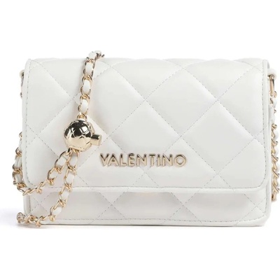 Valentino bags Ocarina prošívaná crossbody kabelka bílá